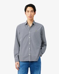 Chemise &agrave; carreaux popeline l&eacute;g&egrave;re regular fit 