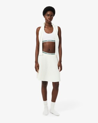 Brassi&egrave;re coton stretch bande contrast&eacute;e