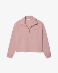 Sweatshirt d'int&eacute;rieur col polo molleton