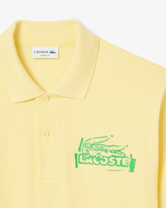 Polo L.12.12 classic fit imprimé