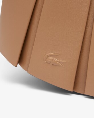 Sac hobo Lenglen XL Défilé en cuir suède