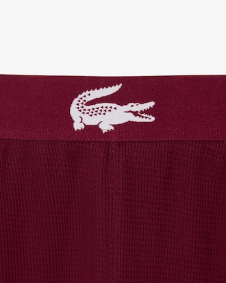 Pantalon de pyjama coton gaufr&eacute;