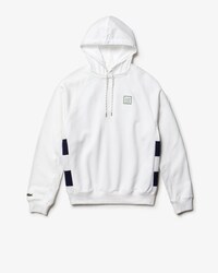 Sweatshirt &agrave; capuche en molleton avec empi&egrave;cements