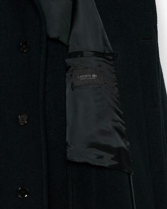 Manteau laine bouillie Défilé