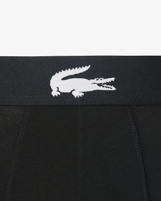 Lot de 3 boxers courts coton stretch