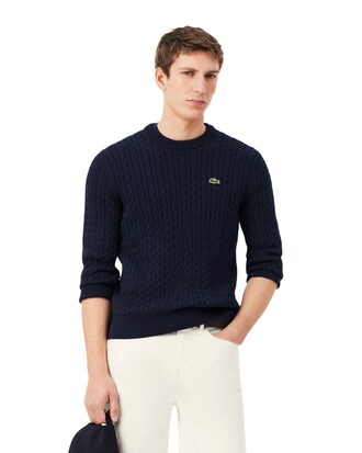 Pull torsad&eacute; coton