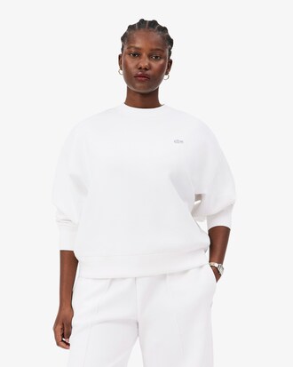 Sweatshirt oversize jersey double face