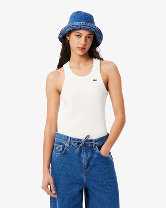 D&eacute;bardeur slim fit coton c&ocirc;tel&eacute;