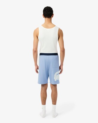 Short d'int&eacute;rieur straight fit molleton