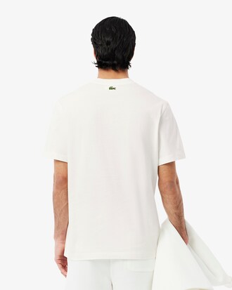 T-shirt jersey de coton imprimé