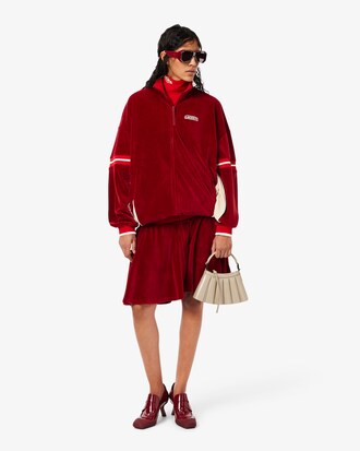 Mini sac Lenglen cuir verni D&eacute;fil&eacute;