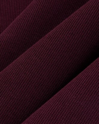 Sweatshirt zipp&eacute; interlock col montant