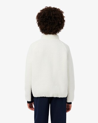 Veste mixte color-block polaire sherpa