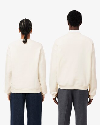 Sweatshirt loose fit molleton &eacute;pais