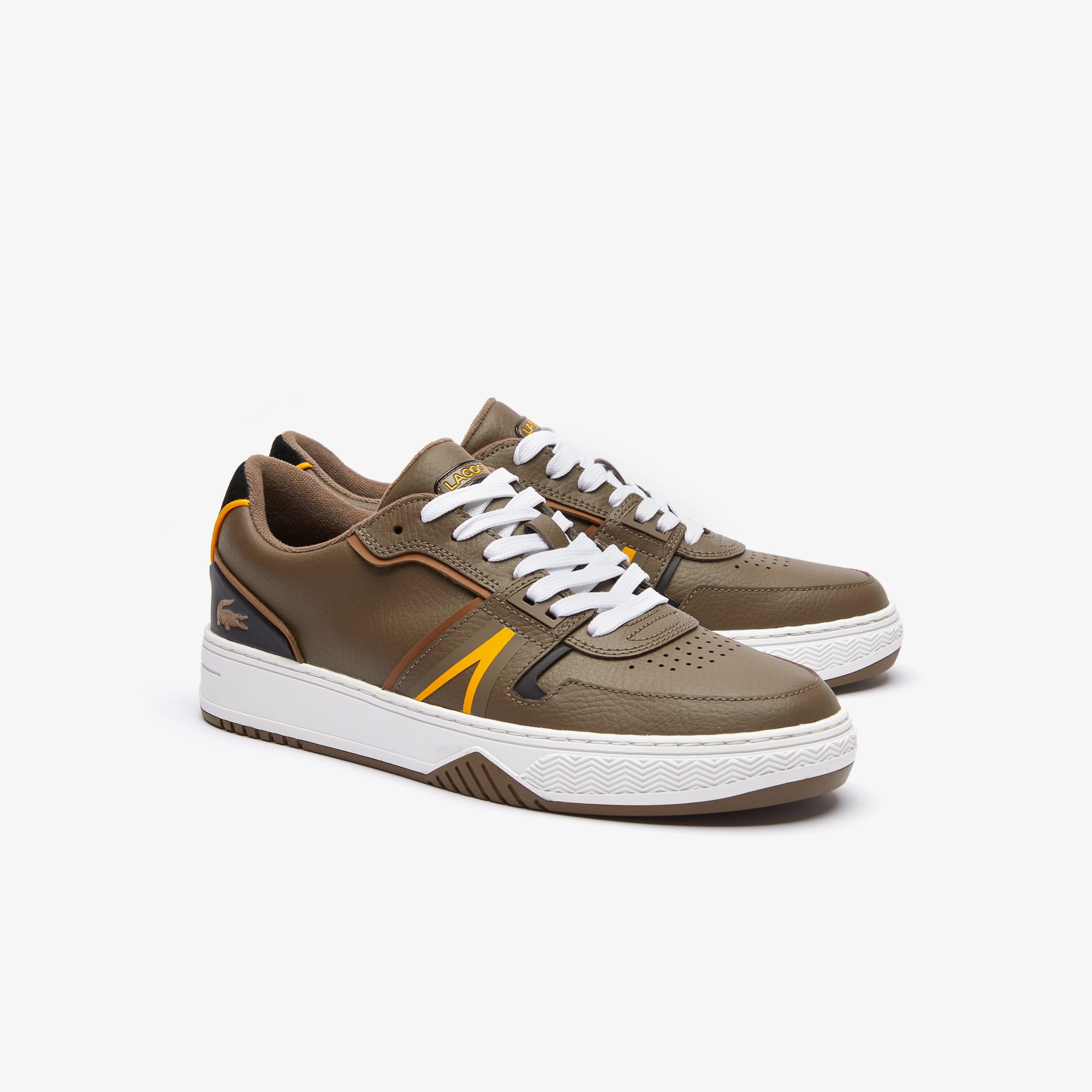 Lacoste Sneakers L001 0321 White Green (o82) | The Little Green Bag