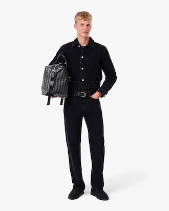 Coffret ceinture en cuir et porte-cartes