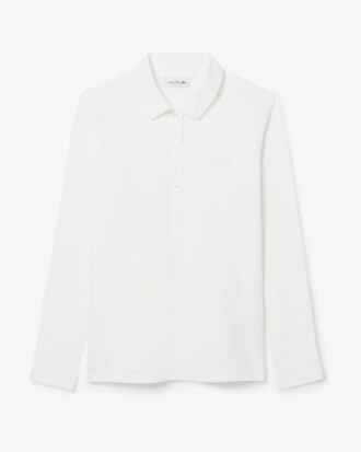 Polo L.12.D slim fit en mini Piqué stretch
