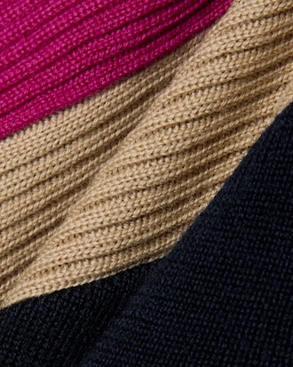 Pull zipp&eacute; color-block R&eacute;&eacute;dition d'Archives