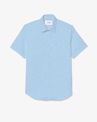 Chemise manches courtes regular fit coton