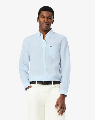 Chemise regular fit en lin