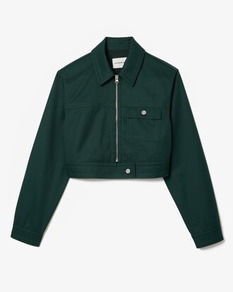 Veste courte relaxed fit