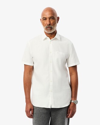 Chemise manches courtes regular fit coton