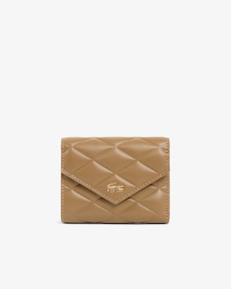Portefeuille Crocodelle en cuir