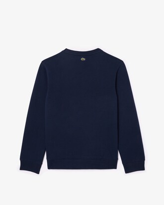 Sweatshirt molleton imprimé crocodile