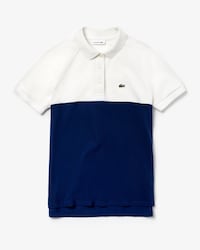 Polo classic fit Lacoste en petit piqu&eacute; de coton color-block