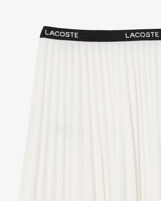 Jupe longue pliss&eacute;e taille &eacute;lastiqu&eacute;e