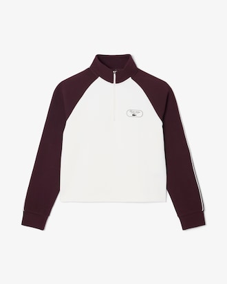Sweatshirt quart-zip Tennis H&eacute;ritage badge
