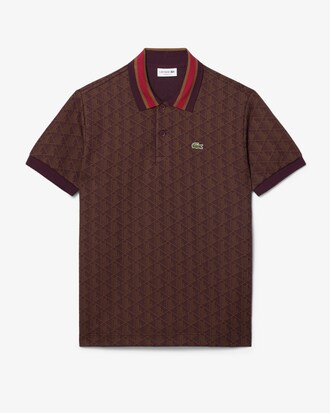 Polo classic fit jacquard monogramme