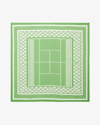 Foulard imprim&eacute; tennis