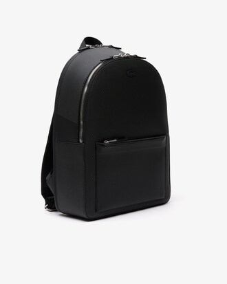 Sac &agrave; dos Chantaco en cuir piqu&eacute;