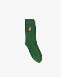 Chaussettes motif écusson jacquard