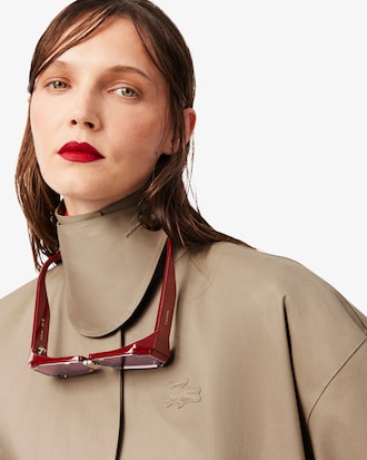 Robe-trench imperm&eacute;able Lacoste x Mackintosh