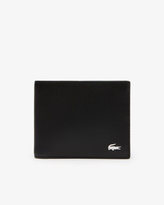 Coffret portefeuille et porte-clef Fitzgerald en cuir uni