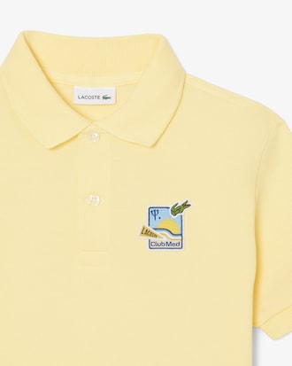 Polo Lacoste x Club Med mixte en Piqu&eacute; avec badge