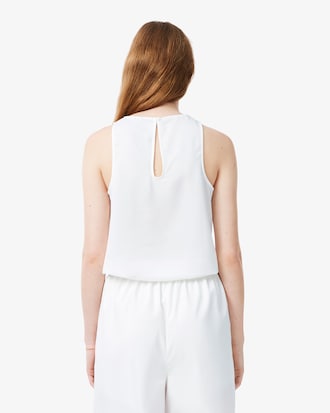 Top fluide sans manches slim fit