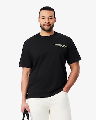 T-shirt coton &eacute;pais brod&eacute;