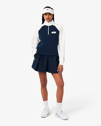 Sweatshirt quart-zip Tennis H&eacute;ritage badge