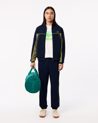 Pantalon de survêtement regular fit en Piqué