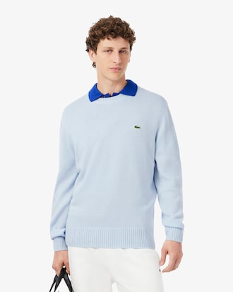Pull en laine col rond