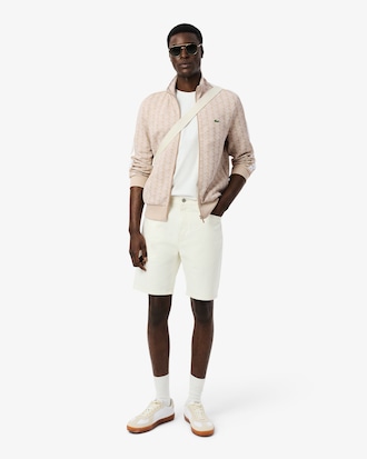 Veste de surv&ecirc;tement zipp&eacute;e Paris jacquard
