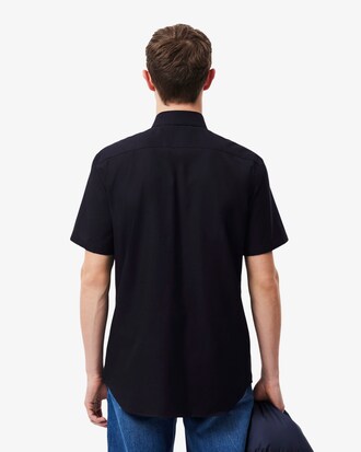 Chemise manches courtes regular fit coton