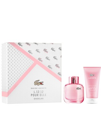 Coffret Eau de Lacoste L.12.12 Pour Elle Sparkling Eau de Toilette 90ml