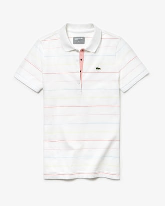 Polo Golf Lacoste SPORT en coton stretch ray&eacute; ultra l&eacute;ger