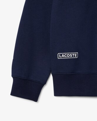 Sweatshirt à capuche imprimé tennis