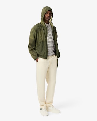 Polo L.12.12 classic fit en Petit Piqué rayé