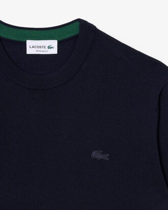 Pull en laine m&eacute;rinos col rond